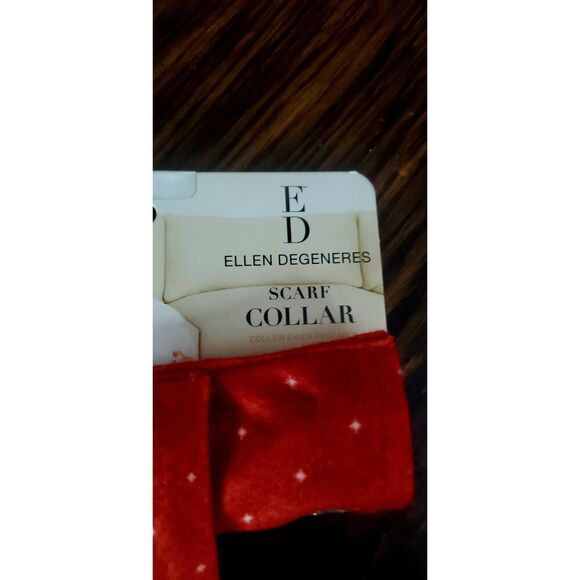 NWT ED ELLEN DEGENERES SCARF COLLAR - Picture 2 of 4